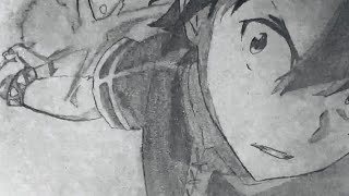 パラパラ漫画で【210枚】SAO 4期のopをLiSAのcrossingfieldにしてみた。
