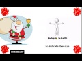 Learn French With Santa To Indicate The Size