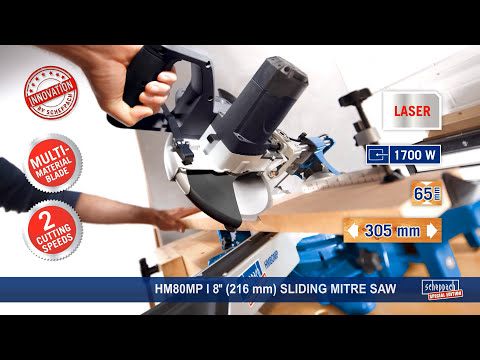 scheppach special edition HM80MP sliding mitre saw