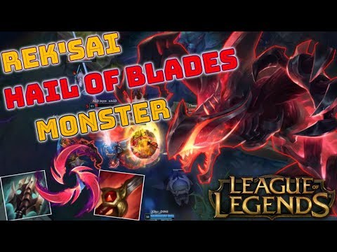[League of legends] HAIL OF BLADES REK'SAI ABOVE ALL ELSE -Patch 8.23