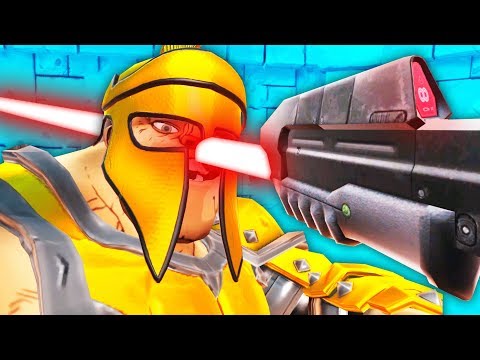 *NEW* LASER GUN vs MOST POWERFUL GLADIATOR IN GORN VR (GORN Virtual Reality Funny Gameplay)