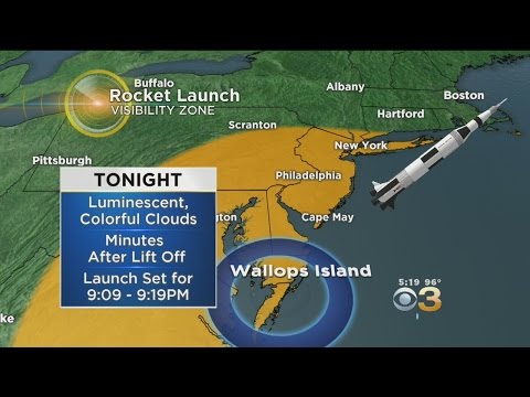 Colorful Clouds To Illuminate Sky During NASA's Rocket Launch Tonight