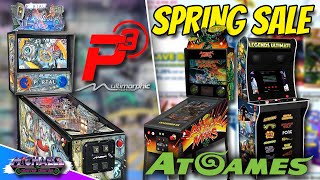AtGames Spring Sale & Portal Pinball? Multimorphics' Next Machine!