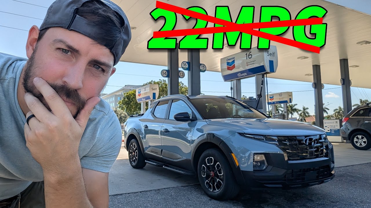 The Hyundai Santa Cruz Truck is rated at 22MPG // In need of ...