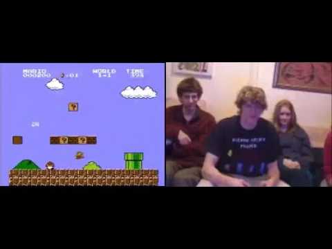 Super Mario Bros. (Blindfolded + Any%) by AndrewG [Any% in 5:18] - CGDQ 2010