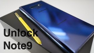 How to Unlock Galaxy Note 9