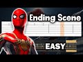 SPIDER-MAN: No Way Home- Ending Scene Theme - Guitar tutorial (TAB)
