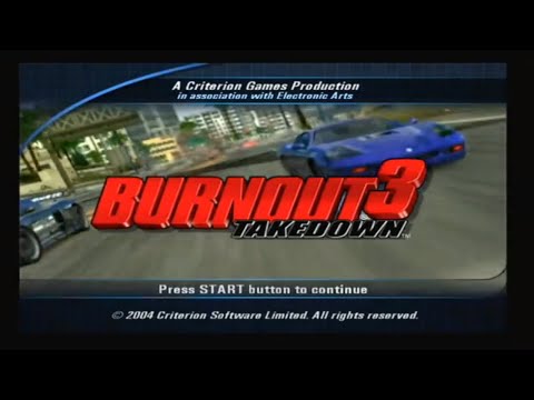 code burnout 3 takedown playstation 2