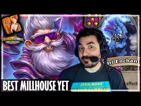 MY BEST MILLHOUSE GAME YET! - Hearthstone Battlegrounds