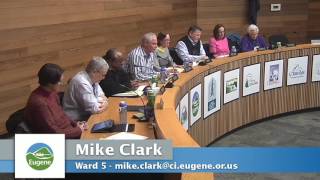 Eugene City Council Public Hearing: January 17, 2017