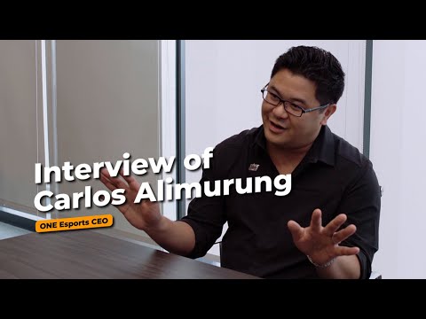 Interview of Carlos Alimurung - ONE Esports CEO - YouTube
