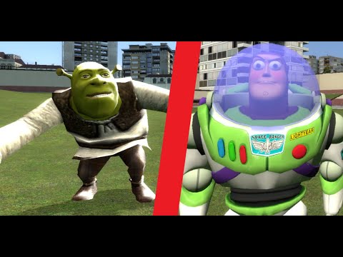 Wumbo Shrek VS MUI Buzz Lightyear