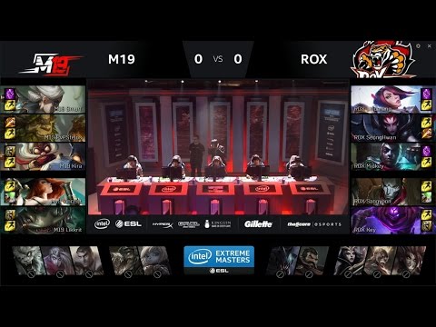 ROX vs M19 Game 1 Highlights - ROX TIGERS vs. M19 - Group A - IEM Katowice 2017