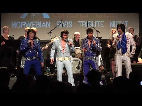 Norwegian Elvis tribute night 2018, dElvis Morgan band with friends