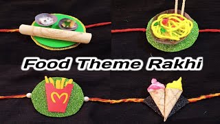 Food Theme Rakhi | How to make Rakhi at home | Dosa Rakhi | Rakhi making Ideas