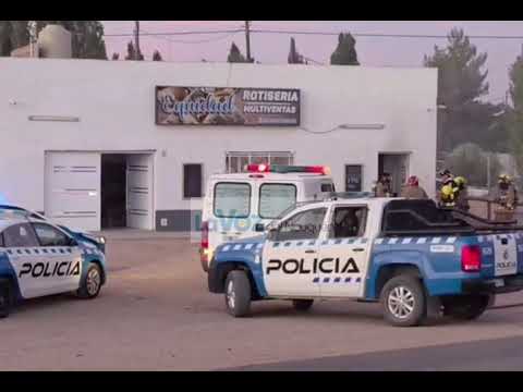 La Voz TV: incendio en Plaza Huincul