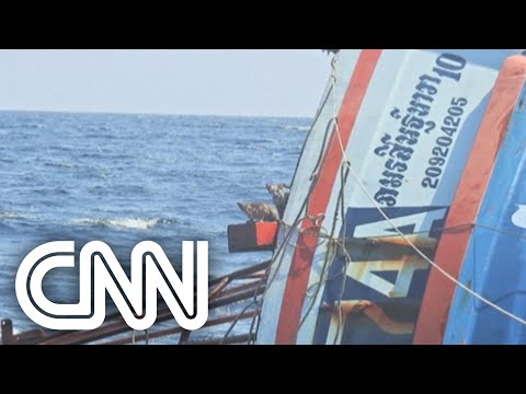 Marinha tailandesa resgata gatos após naufrágio | CNN SÁBADO