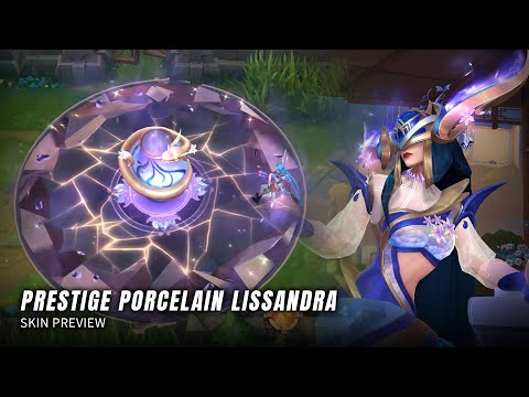 Prestige Porcelain Lissandra Skin Preview - League Of Legends Wild Rift