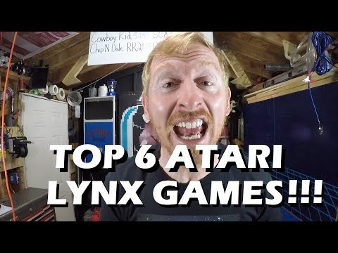 TOP 6 ATARI LYNX GAMES!! SUCK ON IT!!
