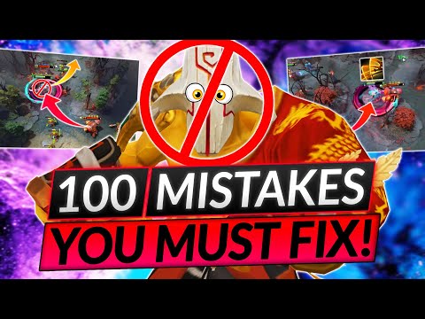 100 CARRY MISTAKES Everyone Makes - JUGGERNAUT Tips - Dota 2 Guide