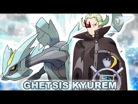 BW2 White Kyurem & Ghetsis.