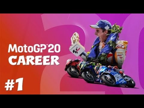 MotoGP 20 Career Mode Part 1 | THE JOURNEY BEGINS! | MotoGP 2020 Game | PS4 PRO Gameplay