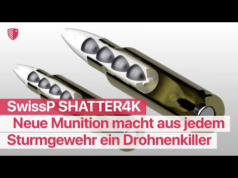 New ammunition turns any assault rifle into a drone killer