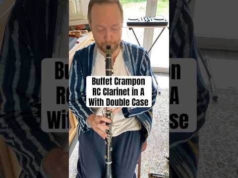 Buffet Crampon RC in A. Video. With vintage double case (pictured) image 9