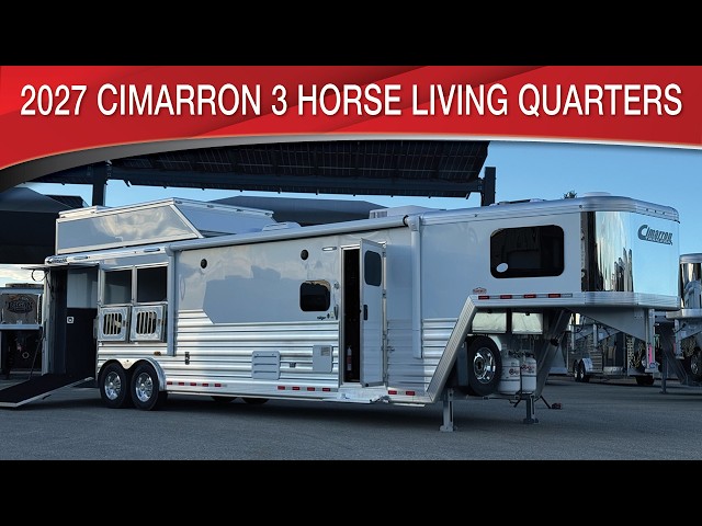 Preview image of 2027 Cimarron Norstar 3 Horse Living Quarters | The New Outlaw Conversions Select Serries youtube video