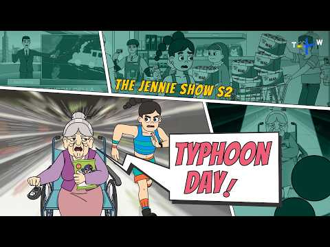 台風の日のスーパーマーケット対決｜EP.4｜ジェニー・ショーシーズン2 (Typhoon Day Supermarket Showdown | EP. 4 | The Jennie Show: Season 2)
