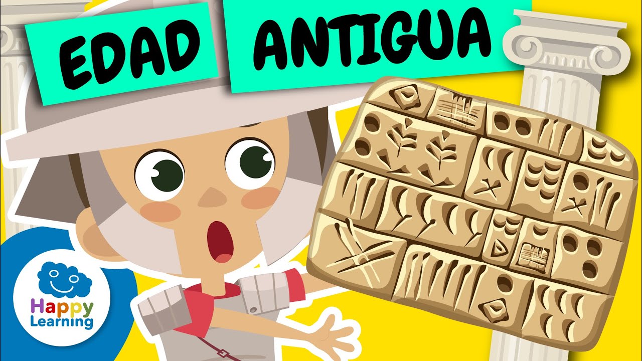 LA EDAD ANTIGUA | Historia para Niños | Happy Learning #historiaparaniños #happylearning  🏛️🏺