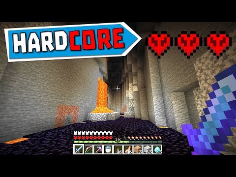YER ALTI MAĞARASIIĞĞ - Minecraft HARDCORE Survival Bölüm 17