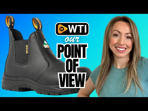 Women's ASTM & CSA Certified Composite Toe Chelsea Work Boots – 100% Leather - WTI product video review