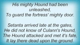 Cruachan - Cuchulainn (The Hound Of Culann) Lyrics