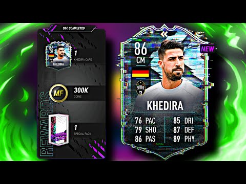 FLASHBACK SAMI KHEDIRA (SBC Solution) | MAD FUT 21