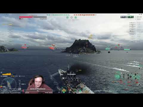 Pushing slowly down the channel - Vermont in World of Warships - Trenlass