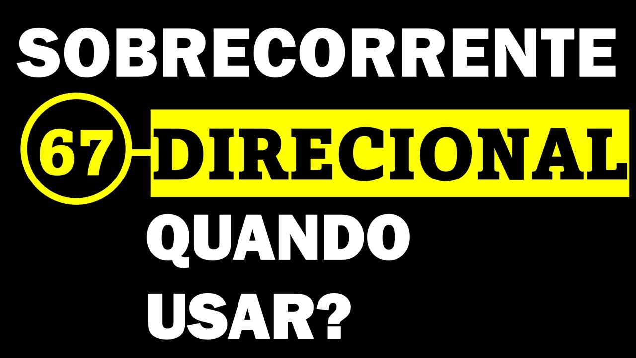 Quando deve ser usado o relé de sobrecorrente direcional no sistema elétrico?