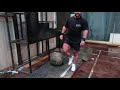 Team Manimal Strongman Training on New Years Eve. 31/12/2017