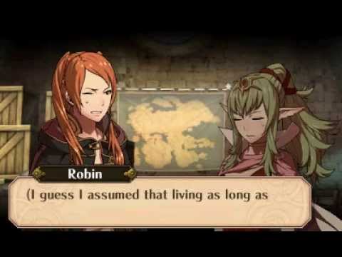 Fire Emblem: Awakening - Robin and Tiki Funny Scene Tiki Talks to Robin in her sleep
