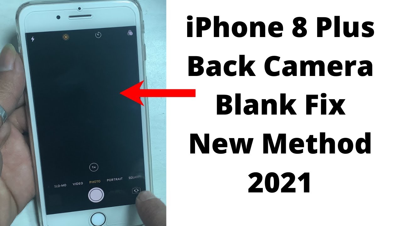 iPhone 8 Plus Back camera not working!Back camera blank on iPhone 8 Plus.