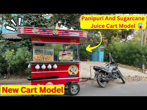 6 To 8 Panipuri Machine Nozzles Round With Serving Counter