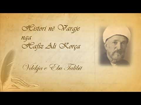 217 Histori në vargje   Hafiz Ali Korça   Vdekja e Ebu Talibit