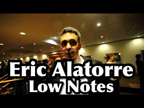 Eric Alatorre | Bass Singer Low Notes