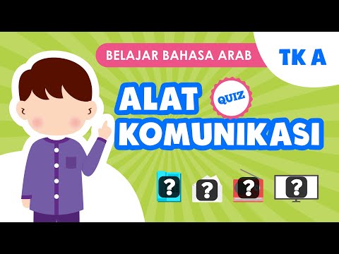 Quiz Bahasa Arab untuk Anak | Tingkat TK A “Tema Alat Komunikasi”