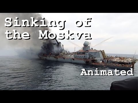 Sinking of the Moskva - Animated Analysis