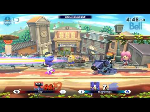 SuperGirlKels vs Holy - Lan ETS 2017 - Wii U Winners Semis
