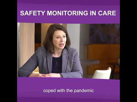 CCFTV influencing safety monitoring in communal areas in care homes