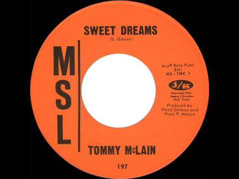 1966 HITS ARCHIVE: Sweet Dreams - Tommy McLain (mono 45)