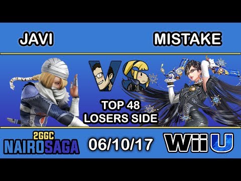 2GGC: Nairo Saga - HY 6S | Javi (Sheik) Vs. Mistake (Bayonetta) Top 48 Losers Side