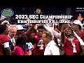 2023 SEC Championship: Alabama vs Georgia - Uninterrupted Full Game Playback